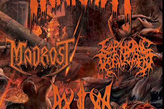 design a demonic black metal logo