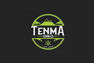 make considerable glamorous cannabis logo