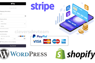 intergrate stripe paypal any payment gateway with php sql