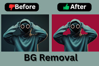 professional background removal for any image