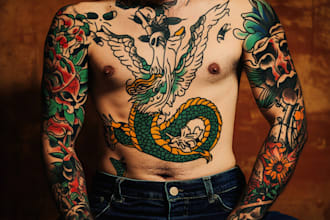design traditional or vintage tattoos
