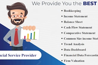 doing financial analysis and preparing financial report
