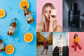 create realistic ai generated product photography with model