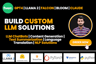 build llm chatbot with langchain, gpt4, llama, deepseek