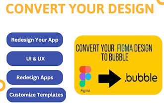 turn your figma designs into bubble apps and fix any bugs