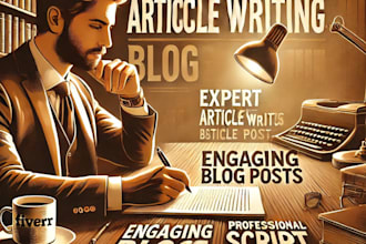 do artical and blog post and script writer