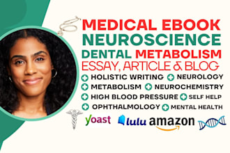 research ghostwrite neuroscience, medical ebook writer, psychology, neurobiology