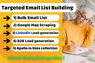 build niche targeted verified email list for email marketing