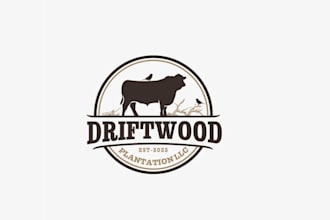 make unique landscape, agriculture and lawn care logo
