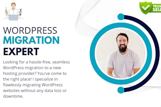 migrate wordpress website to new host with perfection