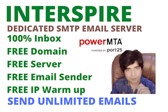 interspire pmta SMTP server to send unlimited emails