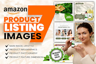 do amazon listing images, product infographics, ebc design