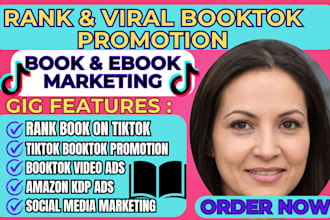 viral and rank book on tiktok booktok bookrank kdp ads tiktok ebook marketing