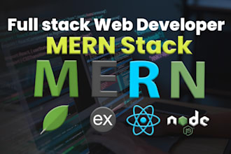 be full stack web developer mern stack developer mern web application developer