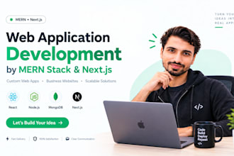do full stack website development as mern stack developer, full stack developer