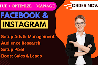 facebook, instagram, linkedin social media ads management