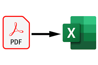 convert PDF to excel and word to excel sheet