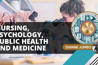 do nursing, psychology, public health and medical research