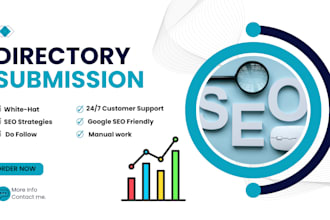 submit 400 directory submission SEO backlinks