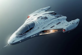 create a sci fi character and sci fi art