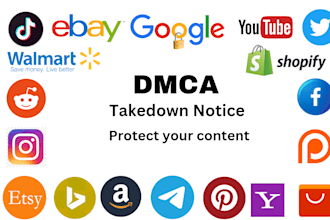 send dmca takedown notice to remove leaked, infringing and copyright content