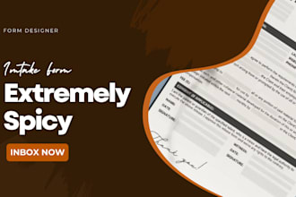 seamlessly design your brand consent form or intake form within 24hours