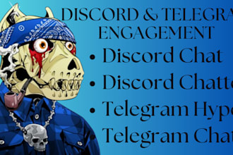 engage discord chat chatter server telegram chat chatter