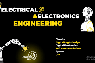 help in  be your electrical, digital logic design, coding, math tutor assighment