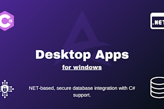 make windows desktop apps for you