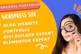 design personal portfolio website