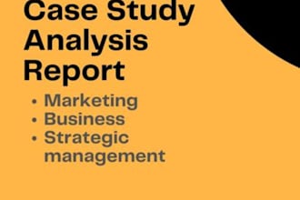 great case study analysis, research and summaries, case study