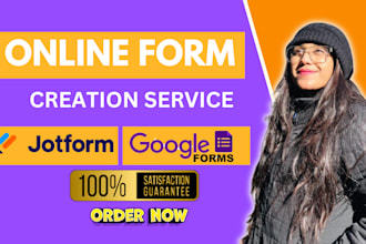create jotform, typeform, google form, cognito form, surveys, formstack docusign