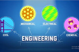 do fluid mechanics tasks, electrical engineering, machine designs, proposals