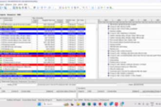 prepare project scheduling,gantt cahrt using primavera p6