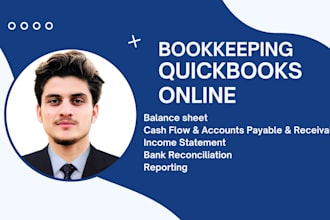 be your quickbooks online accountant and bookkeeper