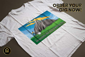 create custom vector illustrations for your t shirt