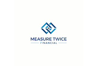 design incredible beautiful accounting, financial logo