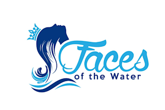 make genuine modern faces of the water logo