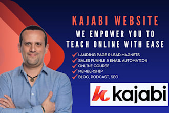 build an engaging kajabi elearning website