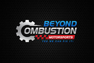 make conservative modern motorsports logo
