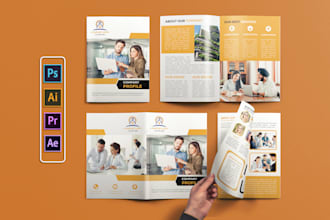 do flyer, booklet, brochure, company profile design