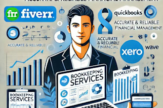 do setup, catch up, clean up, reconciliation and bookkeeping in quickbooks