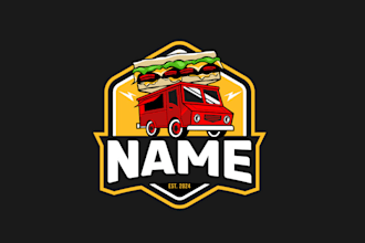 make sandwich fast food restaurant logo