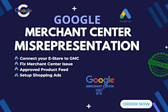 fix google merchant center misrepresentation issue and shopping ads