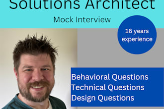 provide mock interviews for solutions architects