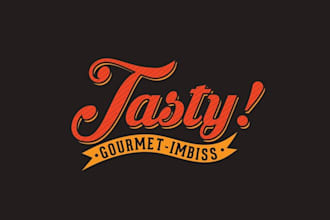 make minimal restaurant wordmark logo