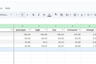 create custom google sheets for tracking stocks, mutual funds,
