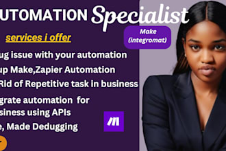 do custom integration apis on make