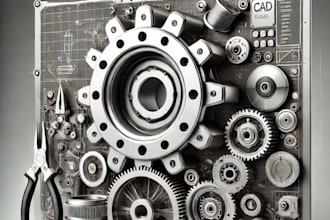 do technical drawing and cad drafting