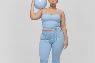 do a photo shoot for your brand as a plus size model